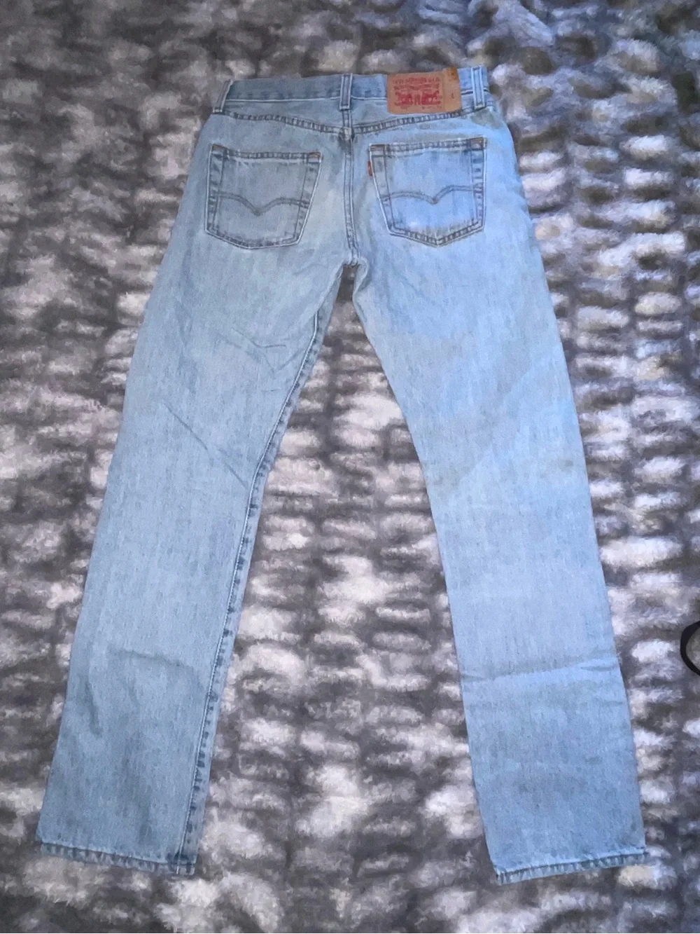 Levi's Men's Light Wash Straight Leg Jeans